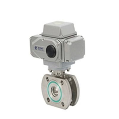 Vacuum Aspiration V-Notch Cut Kontrol Küre Valfi