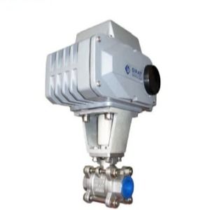 Kimya Endüstrisi Elektrikli Operasyon Kontrolü 1 Inch SS316 Top Valf