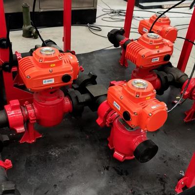 Patlamaya Dayanıklı Elektrikli Aktüatör 600N·m IP67 CNEX ATEX Sertifikalı Ex db ⅡC T6 Gb, Petrol ve Gaz Tesisat Sistemleri ve Petrokimya Kontrol Vanalarında Plug/küresel/kelebek Vanalar İçin